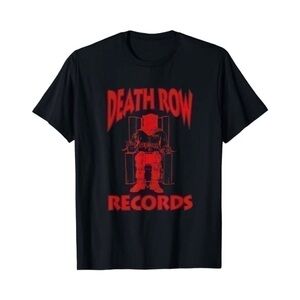 VINTAGE DEATH ROW RECORDS SHIRT COTTON MENS XL